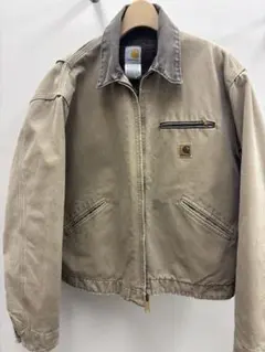 カーハート　デトロイトジャケット　ベージュ