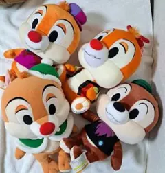チップとデール ぬいぐるみ 4体セット 東京ディズニーリゾート 大きい