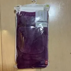 新品 UNIQLO レギンス コーデュロイ 110