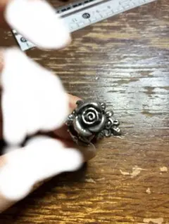 JeanPaul GAULTIER silver925 薔薇リング※説明必読 - メルカリ