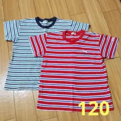 moujonjon 半袖Tシャツ 2枚セット 120cmのサムネイル