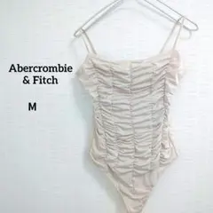 海外古着 Abercrombie & Fitch ベージュ レオタード M