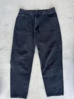 90年代　Levi's 550 ブラックデニム ビンテージ シルバータブ