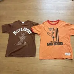 Wile E. Coyote Road Runner Tシャツ 2枚セット