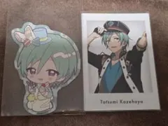 あんスタ アニカフェ ステッカー 10周年 展示会 特典 ぱしゃっつ 巽