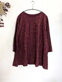 ヨーガンレール☆22年秋☆コットンタックジャガードOP☆手洗い可