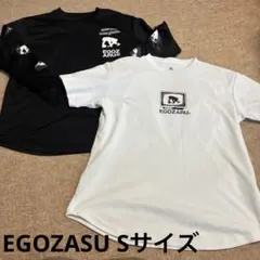 EGOZASU エゴザル　バスケ　Tシャツ　S 白　黒