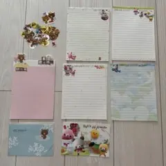 ハッピーメモリアルスカイ 平成レトロ レターセット メモ帳 シール 平成女児