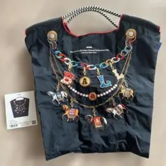Ball&Chain 花柄刺繍エコバック☆MサイズHIDEKI MIHARA