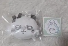 ちいかわマスコットミラーリボン　モモンガ　ガチャ　ステッカー