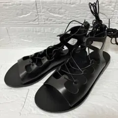 ANCIENT GREEK SANDALS グラディエーターサンダル ブラックのサムネイル