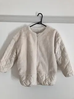 フリースキルティングキッズジャケット2wayシューラルー 140