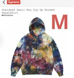 Supreme Overdyed Small Box Zip Up Hooded