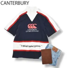 カンタベリー CANTERBURY ハーフジップ スウェット トレーナー L