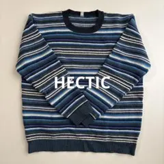 HECTIC ニット　ボーダー　XL