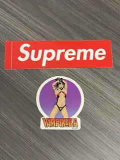 【新品】Supreme × VAMPIRELLA ステッカー 2枚セット
