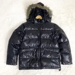 00s fur down jacket archive お兄系 光沢 平成 - メルカリ