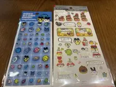 たまごっち　大人の図鑑シール　タイルシール　キャラクターシールセット