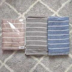 ヒオリエ ラージ ガーゼタオル 3枚セット まとめ売り