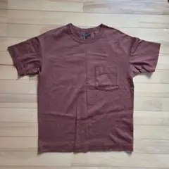 【極美品】A VONTADE BEAMS別注 ポケットTシャツ ブラウン Sのサムネイル