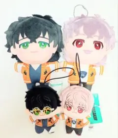 兎耳山丁子 十亀条 ほわぬい みにコレ WIND BREAKER セット