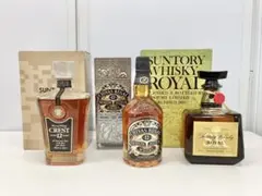 SUNTORY 위스키 시바스 고주 3점 정리 현상품 m10-43
