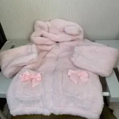 アウター 女の子 フリースジャケット