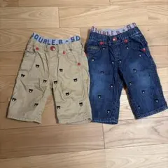 ミキハウス　ダブルビー　パンツ　90 100