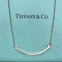 未使用❣️】Tiffany & Co. Tスマイル ネック WG750 - メルカリ