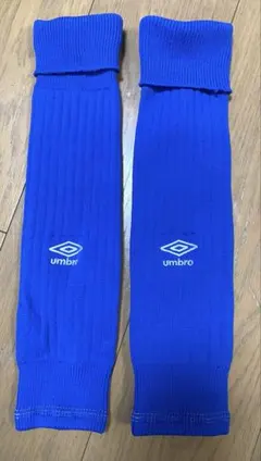 umbro サッカーソックス 青 未使用 カーフソックス