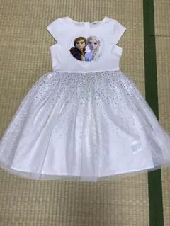 H&M アナ雪Ⅱ 白色ワンピースドレス130〜140