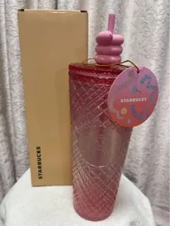 スターバックス韓国 タンブラー ストロベリー いちご コールドカップ 