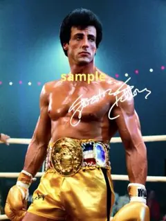 ロッキー　シルヴェスター・スタローン 直筆サイン入り写真 保証書付　tt2 Amazon.co.jp: 米国映画俳優シルヴェスター・スタローン