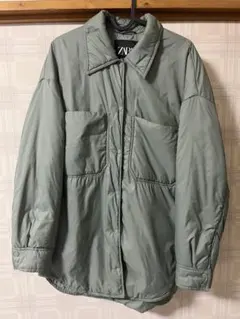 ZARA ザラ　薄手アウター　中綿ナイロンジャケット　Sサイズ
