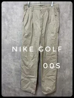 ✴️ナイキゴルフ　チノパン　00s　Y2K　ベージュ　W30