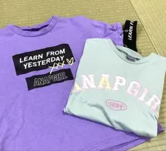 【ANAP GiRL】 アナップガール　Tシャツ 2枚セットのサムネイル