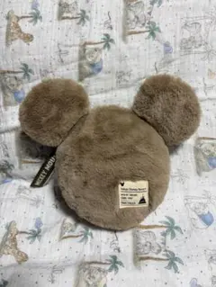 ディズニー ミッキーマウス ショルダーバッグ フワフワ