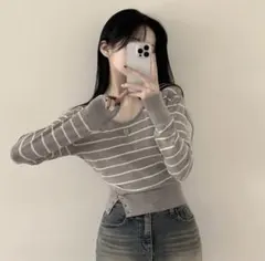 amood 長袖ニット