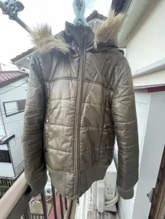 archive grunge food fur down jacket y2k