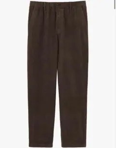 無印良品 パンツ紳士 コーデュロイイージーパンツメンズ ダークブラウン Sサイズ