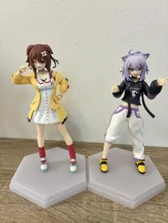 POP UP PARADE ホロライブ 戌神ころね 猫又おかゆフィギュアセットのサムネイル