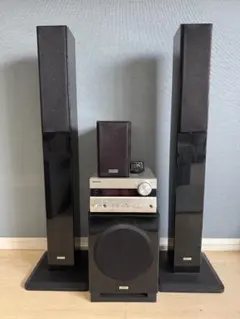 【直接引取可】ONKYO ホームシアターシステム 本体 スピーカーセットのサムネイル