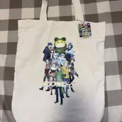 カラフルピーチ トートバッグ アクリルチャーム付きのサムネイル