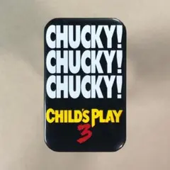 映画 「チャイルド・プレイ3」 缶バッジ ★ 海外品