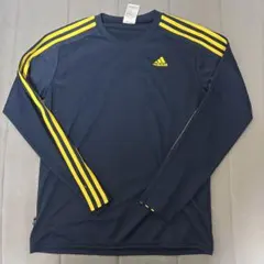 adidas ネイビー 長袖Tシャツ