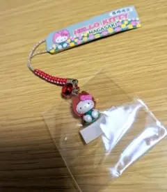 【未使用】ご当地キティ　長崎限定　チューリップ　根付け　ストラップ