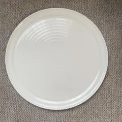 ホワイト 円形 陶器プレート