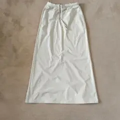 UNIQLO アイボリー ロングスカート S