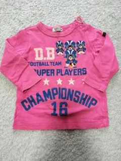 ダブルB　ロンT　80cm 長袖　ミキハウス　ダブルビー　くま