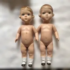 セキグチ人形 レトロな人形 2体セット ビスクドール風